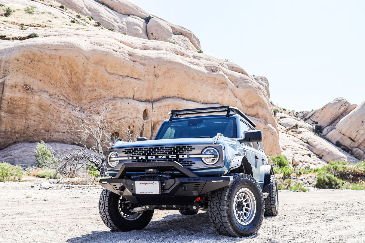 Attica Front Bumper Wings Attica 4x4 Bumper Extension  AXOPROS