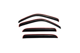 AVS 02-06 Cadillac Escalade EXT Ventvisor In-Channel Front & Rear Window Deflectors 4pc - Smoke AVS Wind Deflectors  AXOPROS