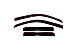 AVS 02-06 Chevy Trailblazer EXT Ventvisor In-Channel Front & Rear Window Deflectors 4pc - Smoke AVS Wind Deflectors  AXOPROS