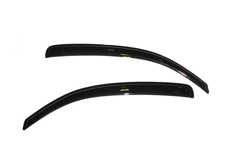 AVS 05-15 Toyota Tacoma Standard Cab Ventvisor Outside Mount Window Deflectors 2pc - Smoke AVS Wind Deflectors  AXOPROS