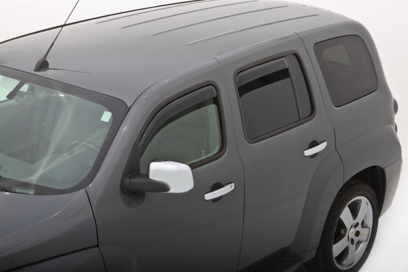 AVS 06-11 Chevy HHR Ventvisor In-Channel Front & Rear Window Deflectors 4pc - Smoke AVS Wind Deflectors  AXOPROS