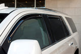 AVS 07-14 Cadillac Escalade Ventvisor In-Channel Front & Rear Window Deflectors 4pc - Smoke AVS Wind Deflectors  AXOPROS