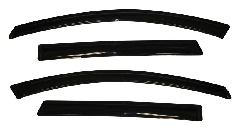 AVS 07-15 Mazda CX-9 Ventvisor Outside Mount Window Deflectors 4pc - Smoke AVS Wind Deflectors  AXOPROS