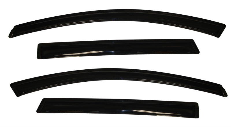 AVS 07-15 Mazda CX-9 Ventvisor Outside Mount Window Deflectors 4pc - Smoke AVS Wind Deflectors  AXOPROS