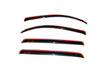 AVS 07-18 Toyota Tundra Crewmax Ventvisor In-Channel Front & Rear Window Deflectors 4pc - Smoke AVS Wind Deflectors  AXOPROS