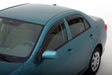 AVS 09-13 Toyota Corolla Ventvisor Outside Mount Window Deflectors 4pc - Smoke AVS Wind Deflectors  AXOPROS