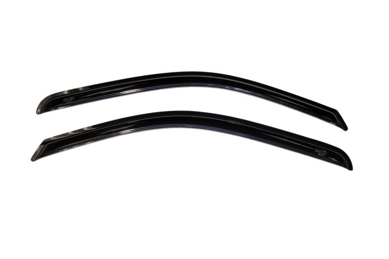 AVS 09-18 Dodge RAM 1500 Standard Cab Ventvisor Outside Mount Window Deflectors 2pc - Smoke AVS Wind Deflectors  AXOPROS