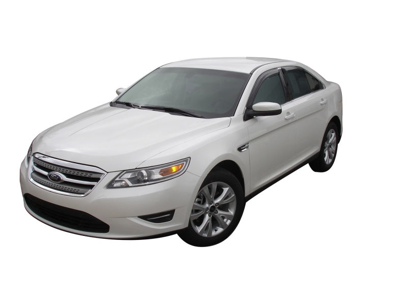 AVS 10-18 Ford Taurus Ventvisor Outside Mount Window Deflectors 4pc - Smoke AVS Wind Deflectors  AXOPROS