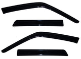 AVS 10-18 Nissan Juke Ventvisor Outside Mount Window Deflectors 4pc - Smoke AVS Wind Deflectors  AXOPROS