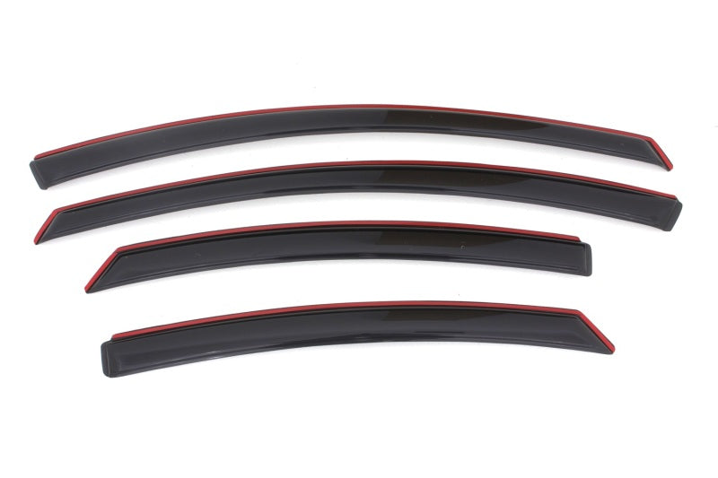AVS 11-14 Hyundai Sonata Ventvisor In-Channel Front & Rear Window Deflectors 4pc - Smoke AVS Wind Deflectors  AXOPROS