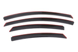 AVS 11-14 Hyundai Sonata Ventvisor In-Channel Front & Rear Window Deflectors 4pc - Smoke AVS Wind Deflectors  AXOPROS