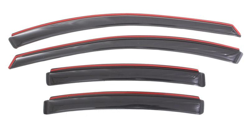AVS 11-15 Chevy Cruze Ventvisor In-Channel Front & Rear Window Deflectors 4pc - Smoke AVS Wind Deflectors  AXOPROS