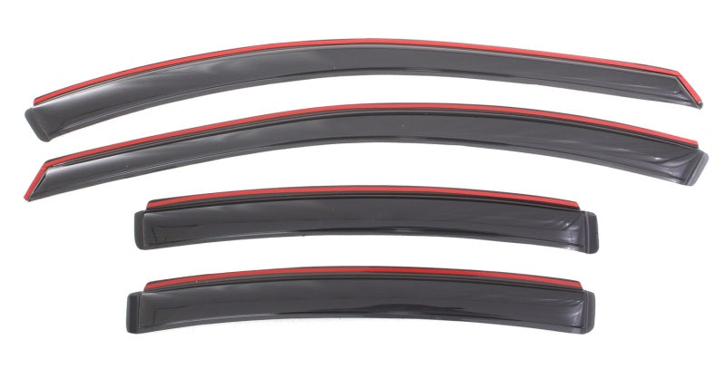 AVS 11-15 Chevy Cruze Ventvisor In-Channel Front & Rear Window Deflectors 4pc - Smoke AVS Wind Deflectors  AXOPROS