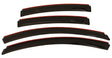 AVS 11-17 Buick Regal Ventvisor In-Channel Front & Rear Window Deflectors 4pc - Smoke AVS Wind Deflectors  AXOPROS