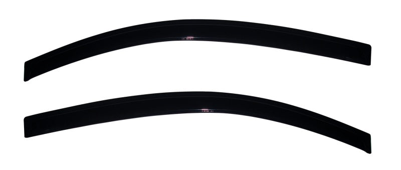 AVS 11-17 Fiat 500 Ventvisor Outside Mount Window Deflectors 2pc - Smoke AVS Wind Deflectors  AXOPROS