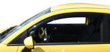 AVS 11-17 Fiat 500 Ventvisor Outside Mount Window Deflectors 2pc - Smoke AVS Wind Deflectors  AXOPROS