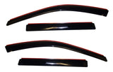 AVS 11-18 Jeep Grand Cherokee (Not L Model) Ventvisor In-Chnl FRT & RR Window Deflectors 4pc - Smk AVS Wind Deflectors  AXOPROS