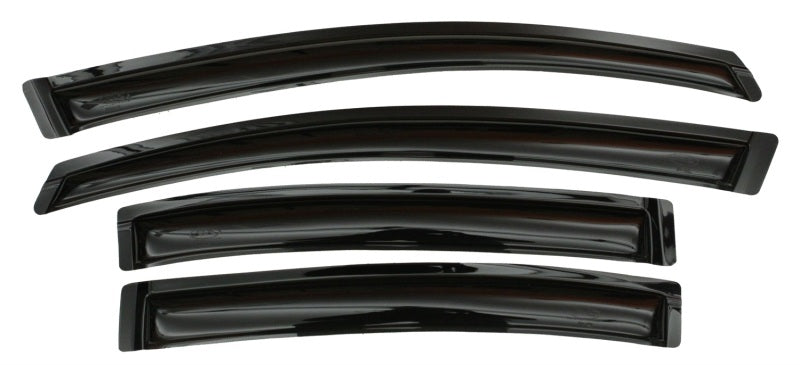 AVS 12-15 Honda Civic Ventvisor Outside Mount Window Deflectors 4pc - Smoke AVS Wind Deflectors  AXOPROS