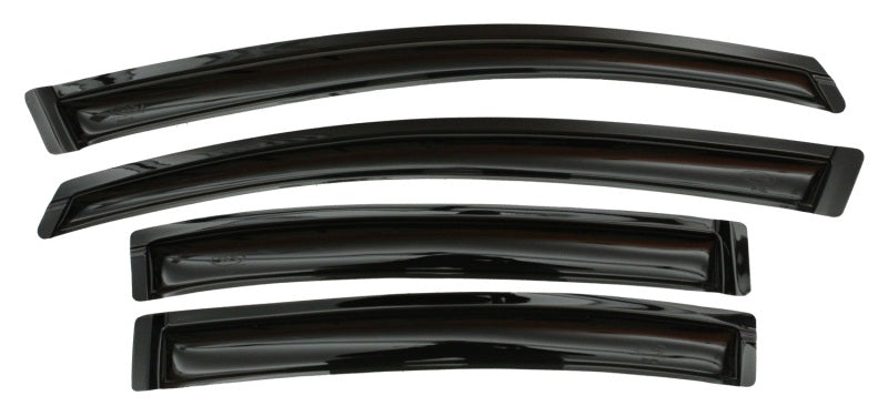 AVS 12-15 Honda Civic Ventvisor Outside Mount Window Deflectors 4pc - Smoke AVS Wind Deflectors  AXOPROS