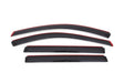 AVS 13-18 Nissan Pathfinder Ventvisor In-Channel Front & Rear Window Deflectors 4pc - Smoke AVS Wind Deflectors  AXOPROS