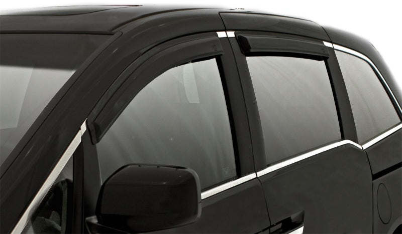 AVS 89-95 Toyota Pickup Access Cab Ventvisor Outside Mount Window Deflectors 4pc - Smoke AVS Wind Deflectors  AXOPROS