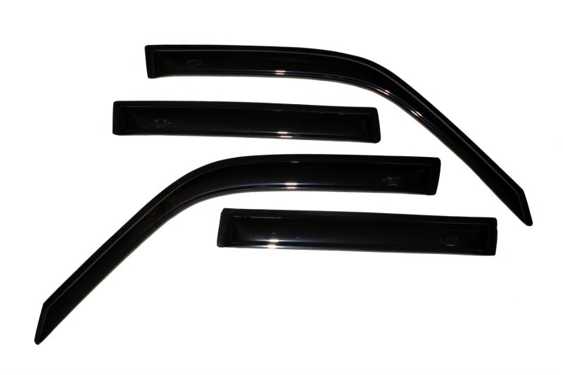 AVS 91-97 Toyota Land Cruiser Ventvisor Outside Mount Window Deflectors 4pc - Smoke AVS Wind Deflectors  AXOPROS