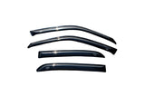 AVS 98-11 Ford Crown Victoria (Short Rears) Ventvisor Outside Mount Window Deflectors 4pc - Smoke AVS Wind Deflectors  AXOPROS