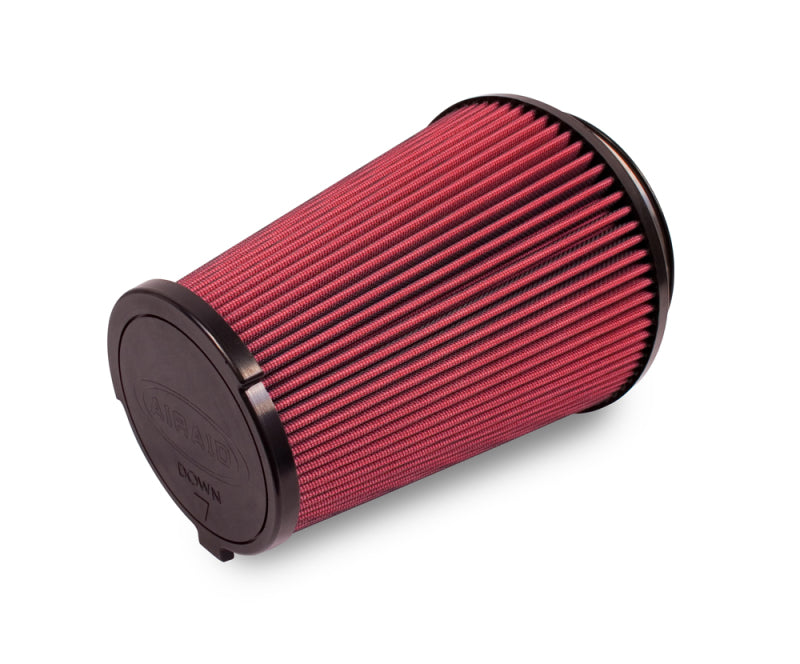 Airaid 10-14 Ford Mustang Shelby 5.4L Supercharged Direct Replacement Filter - Oiled / Red Media Airaid Air Filters - Direct Fit  AXOPROS
