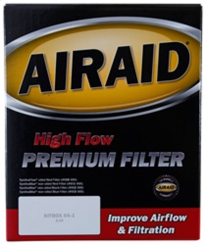 Airaid 10-14 Ford Mustang Shelby 5.4L Supercharged Direct Replacement Filter - Oiled / Red Media Airaid Air Filters - Direct Fit  AXOPROS
