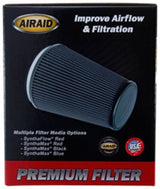 Airaid 10-14 Ford Mustang Shelby 5.4L Supercharged Direct Replacement Filter - Oiled / Red Media Airaid Air Filters - Direct Fit  AXOPROS