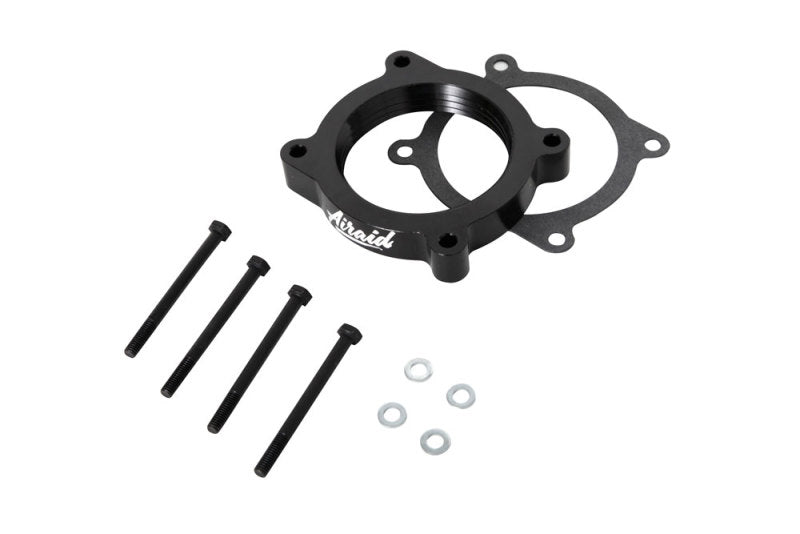 Airaid 11-14 Ford Mustang / 11-13 F-150 5.0L V8 PowerAid TB Spacer Airaid Throttle Body Spacers  AXOPROS