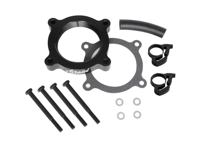 Airaid 11-14 Ford Mustang 3.7L V6 / 11-14 Ford F-150 3.7L V6 PowerAid TB Spacer Airaid Throttle Body Spacers  AXOPROS