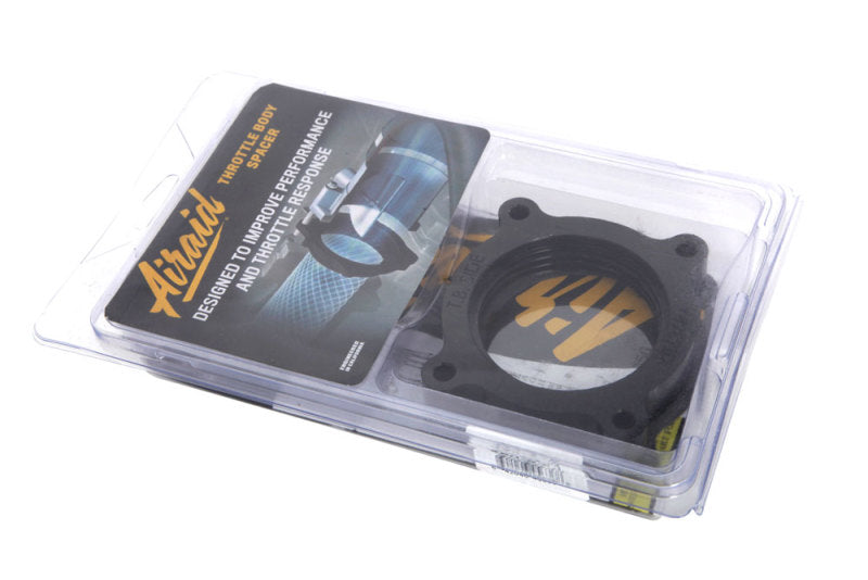 Airaid 11-14 Ford Mustang 3.7L V6 / 11-14 Ford F-150 3.7L V6 PowerAid TB Spacer Airaid Throttle Body Spacers  AXOPROS
