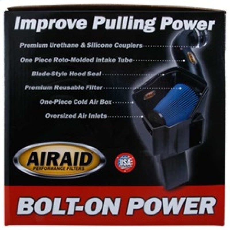 Airaid 11-14 Ford Mustang 3.7L V6 MXP Intake System w/ Tube (Oiled / Red Media) Airaid Cold Air Intakes  AXOPROS
