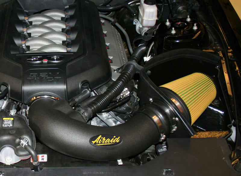 Airaid 11-14 Ford Mustang GT 5.0L MXP Intake System w/ Tube Airaid Cold Air Intakes  AXOPROS