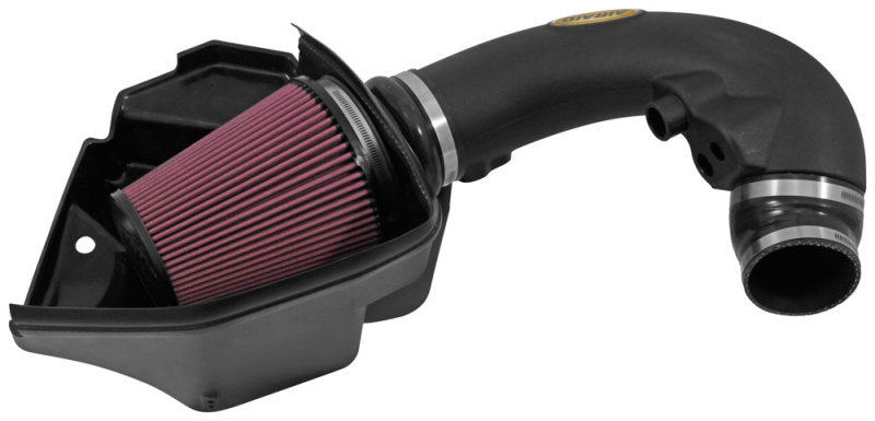 Airaid 12-13 Ford Mustang Boss 302 MXP Intake System w/ Tube (Oiled / Red Media) Airaid Cold Air Intakes  AXOPROS