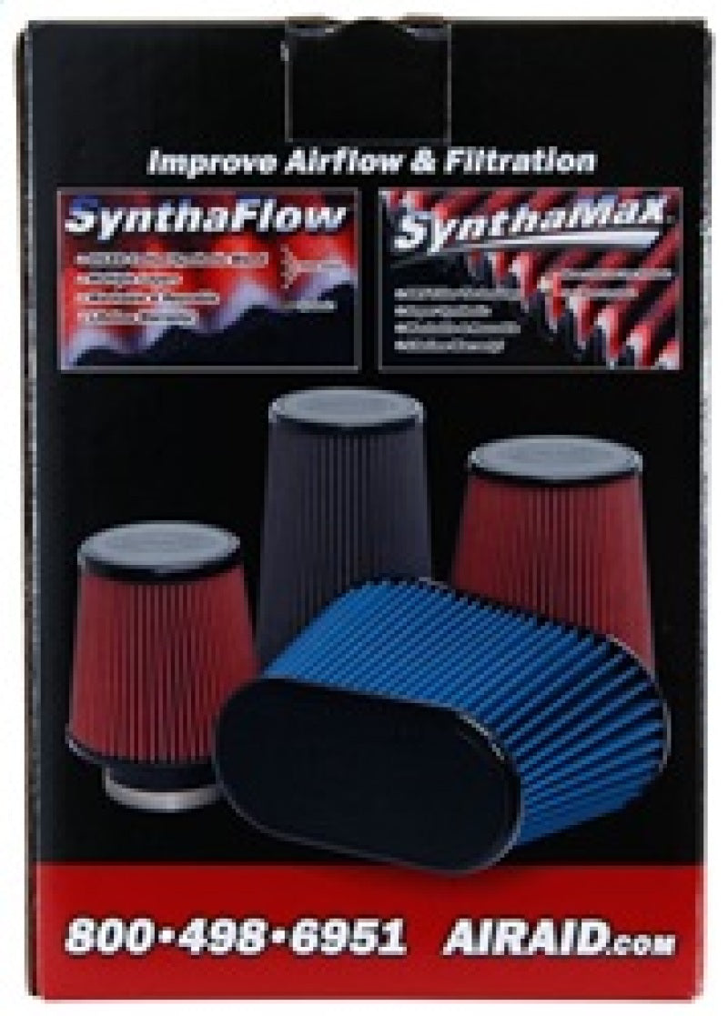 Airaid Universal Air Filter - Cone 4 x 7 x 4 5/8 x 7 w/ Short Flange Airaid Air Intake Components  AXOPROS