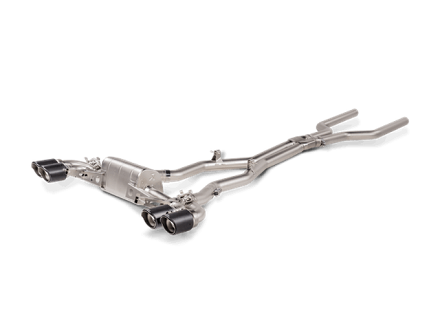 Akrapovic 2021 BMW M8/M8 Competition (F93) Evolution Line Cat Back (Titanium) w/Carbon Tips Akrapovic Catback  AXOPROS