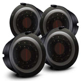 AlphaRex 05-13 Chevrolet Corvette PRO-Series LED Tail Lights Jet Black AlphaRex Tail Lights  AXOPROS