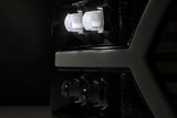 AlphaRex 07-13 Chevy 1500HD(NewBody) NOVA LED Proj Headlight Plank Sty Glos Blk w/Activ Lite/Seq Sig AlphaRex Headlights  AXOPROS