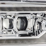 AlphaRex 09-18 Dodge Ram 2500 LUXX LED Proj Headlights Plank Style Chrm w/Activ Light/Seq Signal/DRL AlphaRex Headlights  AXOPROS