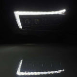 AlphaRex 10-13 Toyota 4Runner NOVA LED Projector Headlights Plank Style Black w/Seq Signal/DRL AlphaRex Headlights  AXOPROS