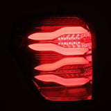 AlphaRex 10-21 Toyota 4Runner PRO-Series LED Tail Lights Jet Black AlphaRex Tail Lights  AXOPROS