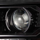 AlphaRex 12-15 Toyota Tacoma PRO-Series Projector Headlights Plank Style Alpha Black w/DRL AlphaRex Headlights  AXOPROS
