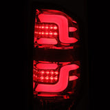 AlphaRex 14-20 Toyota Tundra PRO-Series LED Tail Lights Jet Black AlphaRex Tail Lights  AXOPROS
