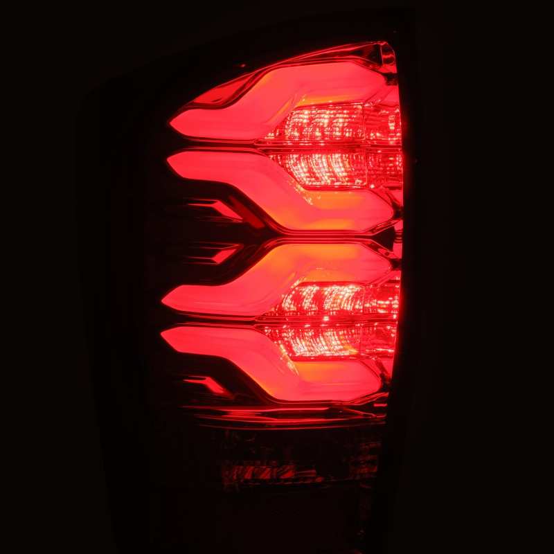 AlphaRex 16-20 Toyota Tacoma PRO-Series LED Tail Lights Red Smoke AlphaRex Tail Lights  AXOPROS