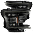 AlphaRex 18-20 Ford F-150 NOVA LED Proj Headlight Plank Style Alpha Blk w/Activ Light/Seq Signal/DRL AlphaRex Headlights  AXOPROS