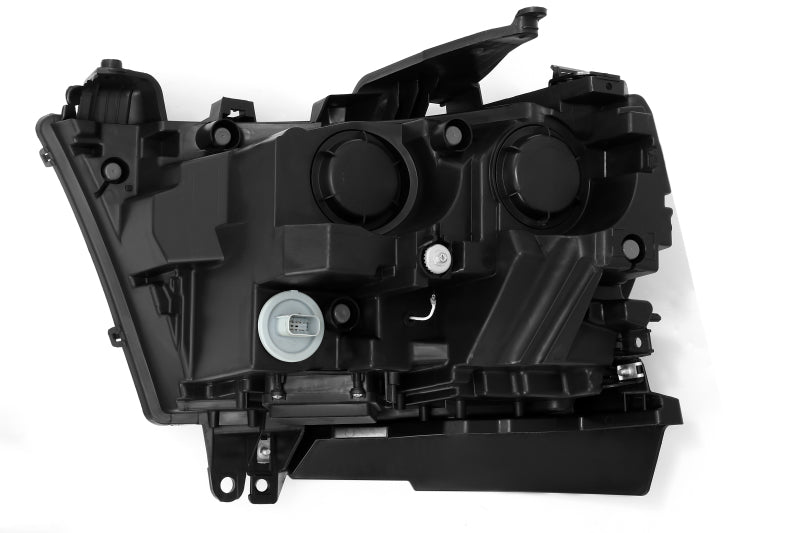 AlphaRex 19-20 Ram 1500HD PRO-Series Proj Headlight Plnk Style Blk w/Activ Light/Seq Signal/Plnk DRL AlphaRex Headlights  AXOPROS