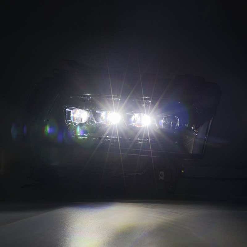 AlphaRex 19-21 Ram 2500 NOVA LED Proj Headlights Plank Style Alpha Blk w/Activ Light/Seq Signal/DRL AlphaRex Headlights  AXOPROS
