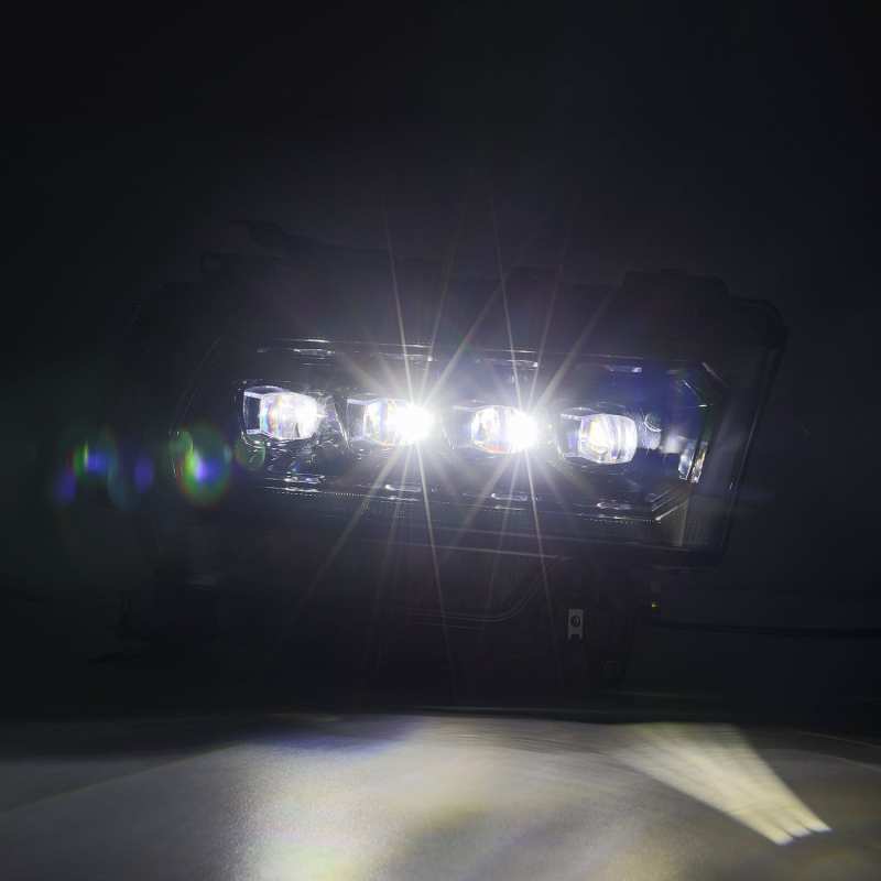 AlphaRex 19-21 Ram 2500 NOVA LED Proj Headlights Plank Style Alpha Blk w/Activ Light/Seq Signal/DRL AlphaRex Headlights  AXOPROS